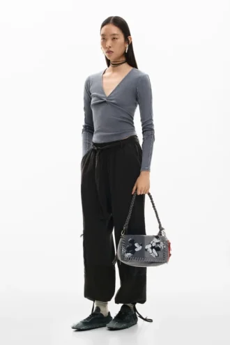 Mittlere Denim-Tasche Mickey Mouse™