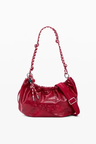 Mittlere ovale Logo-Tasche