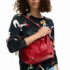 Mittlere ovale Logo-Tasche Mittlere ovale Logo-Tasche