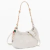 Mittlere ovale Tasche mit Anhängern Mittlere ovale Tasche mit Anhängern