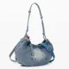 Mittlere ovale Tasche mit Anhängern Mittlere ovale Tasche mit Anhängern