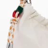 Mittlere ovale Tasche mit Anhängern Mittlere ovale Tasche mit Anhängern