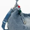 Mittlere ovale Tasche mit Anhängern Mittlere ovale Tasche mit Anhängern