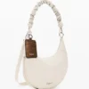 Mittlere ovale Tasche mit Prägung Mittlere ovale Tasche mit Prägung