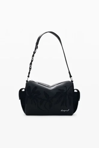 Mittlere Tasche mit bestickten Anhängern