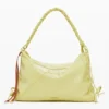 Mittlere Tasche mit glänzender Schleife