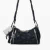 Mittlere Tasche mit Rüschen