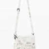 Mittlere Tasche mit Schriftzug