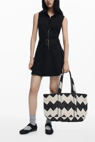 Mittlere wendbare Twill-Tasche