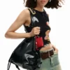 Mittlerer glänzender Rucksack Mittlerer glänzender Rucksack