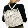 Mittlerer Rucksack mit Schriftzug Mittlerer Rucksack mit Schriftzug