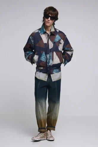Mosaik-Jacke