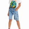 Now Denim Bermuda Shorts