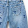 Now Denim Bermuda Shorts