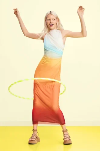 Ombré-Tüll-Kleider Ombré-Tüll-Kleider