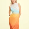 Ombré-Tüll-Kleider Ombré-Tüll-Kleider