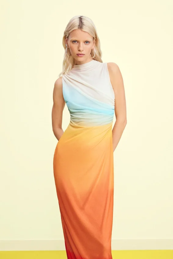 Ombré-Tüll-Kleider Ombré-Tüll-Kleider