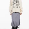 Oversized-Sweatshirt mit Blumenmuster Oversized-Sweatshirt mit Blumenmuster
