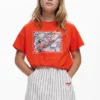 Pailletten-T-Shirt