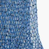 Pareo-Kleid aus Pailletten-Netzstoff