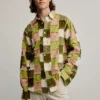 Patchwork-Hemd mit Karomuster