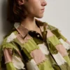 Patchwork-Hemd mit Karomuster