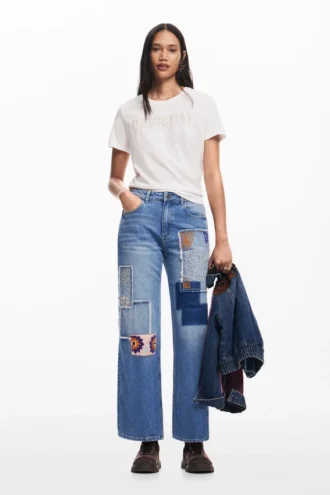 Patchwork-Jeans