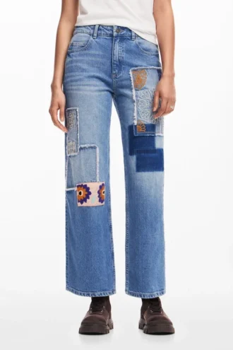 Patchwork-Jeans