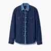 Patchwork-Jeans-Hemd Patchwork-Jeans-Hemd