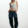 Patchwork-Jeans-Hose Patchwork-Jeans-Hose
