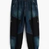 Patchwork-Jeans-Hose Patchwork-Jeans-Hose
