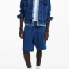 Patchwork-Jeansjacke