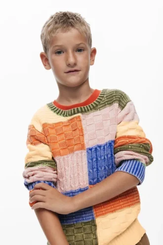 Patchwork-Pullover