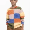 Patchwork-Pullover Patchwork-Pullover