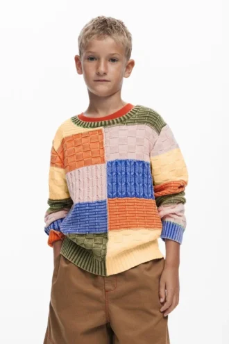 Patchwork-Pullover