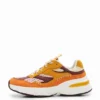 Patchwork-Sneaker aus Spaltleder Patchwork-Sneaker aus Spaltleder