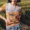 Patchwork-T-Shirt Patchwork-T-Shirt