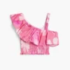 Peplum-Oberteil mit Blumenmuster Peplum-Oberteil mit Blumenmuster