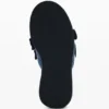 Plateausandalen aus Denim