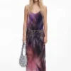 Plissee-Kleid mit Blumenmuster Plissee-Kleid mit Blumenmuster