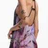 Plissee-Kleid mit Blumenmuster Plissee-Kleid mit Blumenmuster