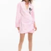 Popeline-Hemd-Kleid