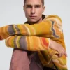 Pullover mit abstraktem Print Pullover mit abstraktem Print