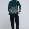 Pullover mit Stillleben-Struktur