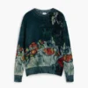 Pullover mit Stillleben-Struktur