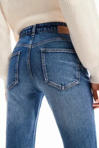 Push-up-Skinny-Jeans mit Blumenmuster Push-up-Skinny-Jeans mit Blumenmuster