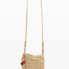Raffia-Anhänger für Handyhüllen