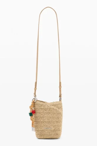 Raffia-Anhänger für Handyhüllen