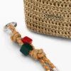 Raffia-Anhänger für Handyhüllen