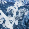 Rechteckiger Schal mit Denim-Patches